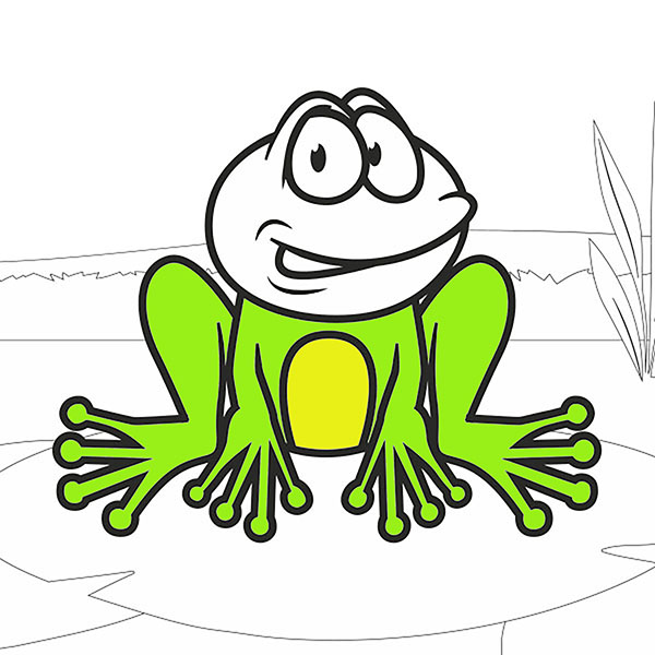 Zaba - Frog - COLORing