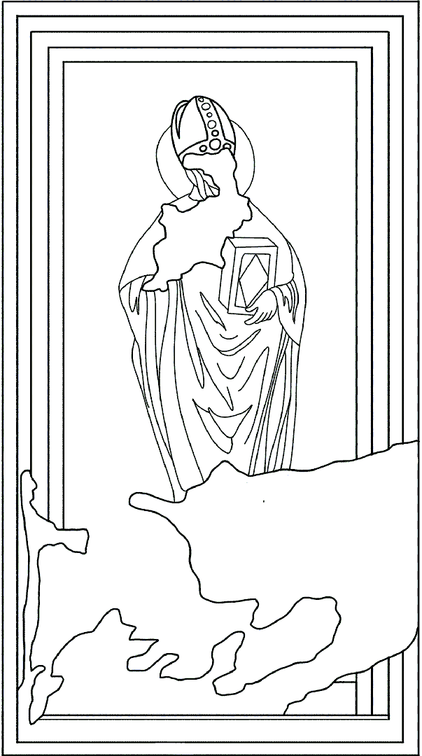 Colora l'illustrazione dei Dottori | Battistero di Concordia Sagittaria - ARTing