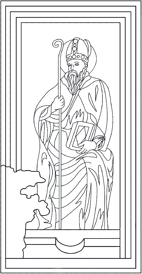 Colora l'illustrazione dei Dottori | Battistero di Concordia Sagittaria - ARTing