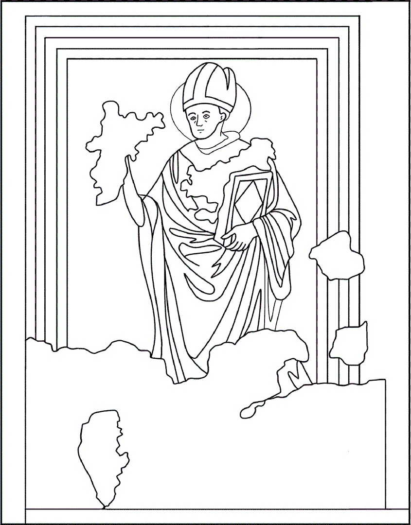 Colora l'illustrazione dei Dottori | Battistero di Concordia Sagittaria - ARTing