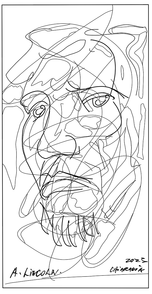 Pier Antonio Chiaradia | Abraham Lincoln - ARTing