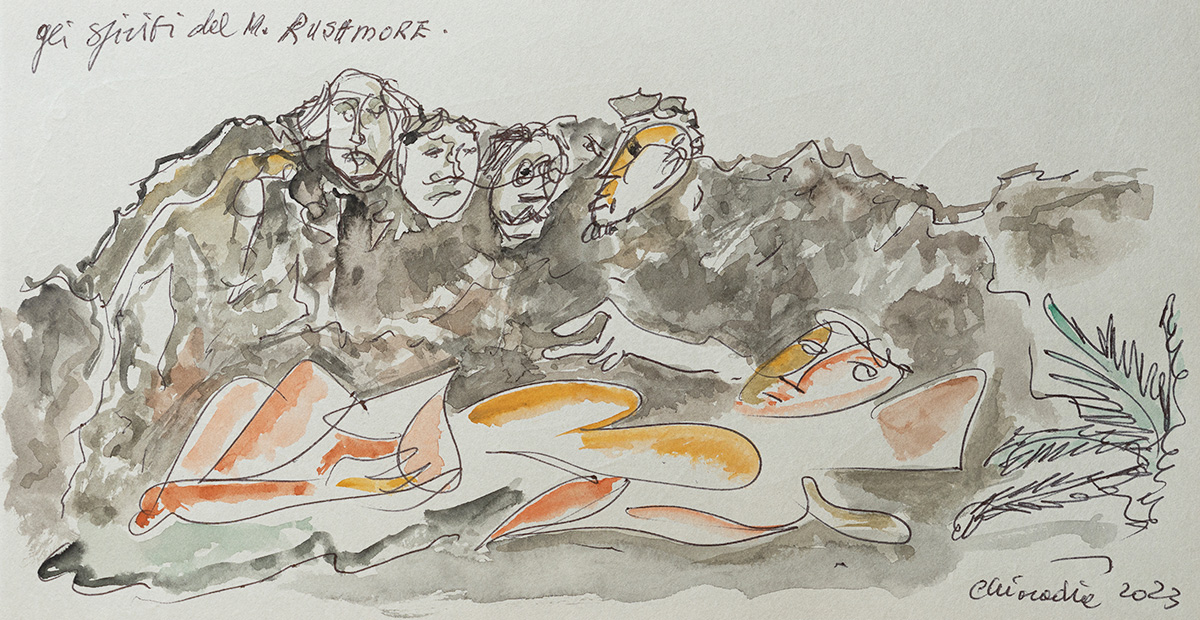 Pier Antonio Chiaradia | Gli spiriti del Monte Rushmore