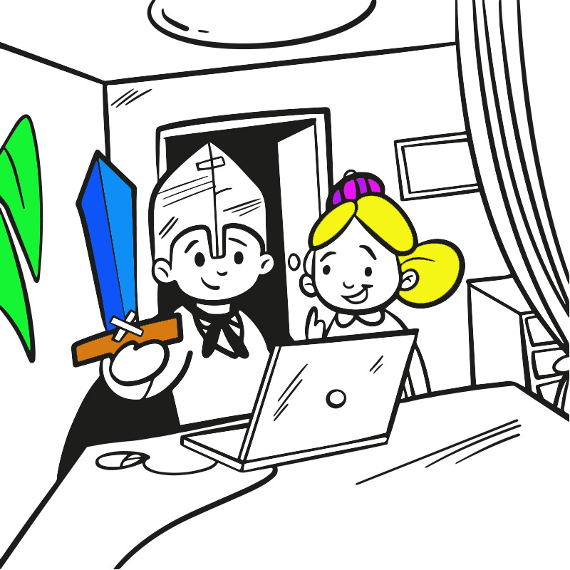 Eroi e Battaglie, Amicizia per Sempre - Heroes and Battles, Friendship Forever - COLORing