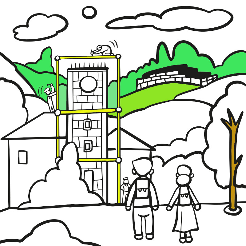 Ricordi di Pietra - Memories of Stone - COLORing