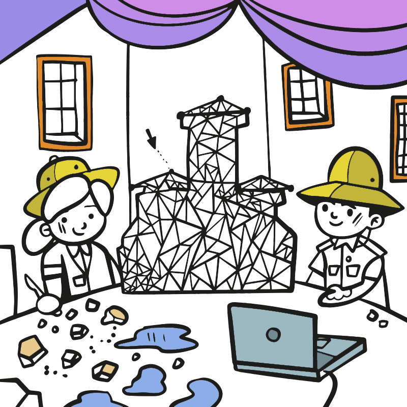 Costruendo un Mondo Immaginario - Building an Imaginary World - COLORing