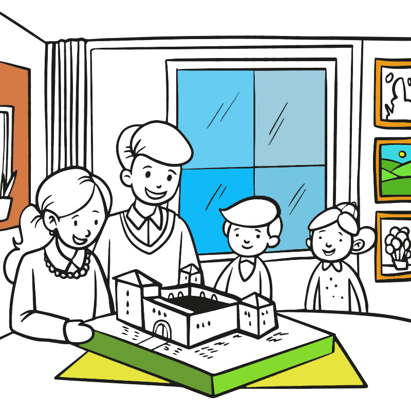 Una Presentazione Orgogliosa - A Proud Presentation - COLORing