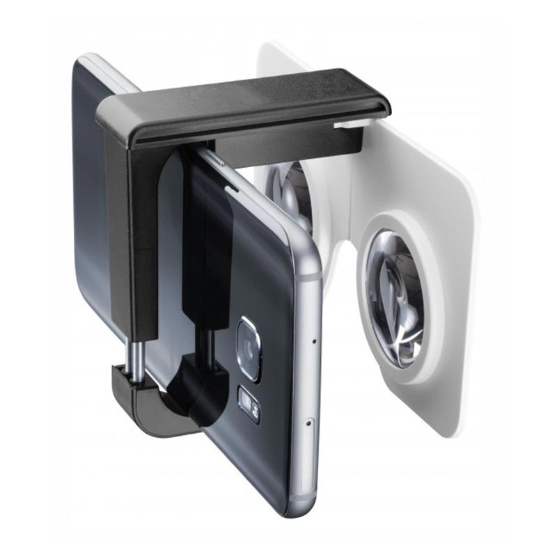 Visore per la realtà virtuale. | Viewer for virtual reality.