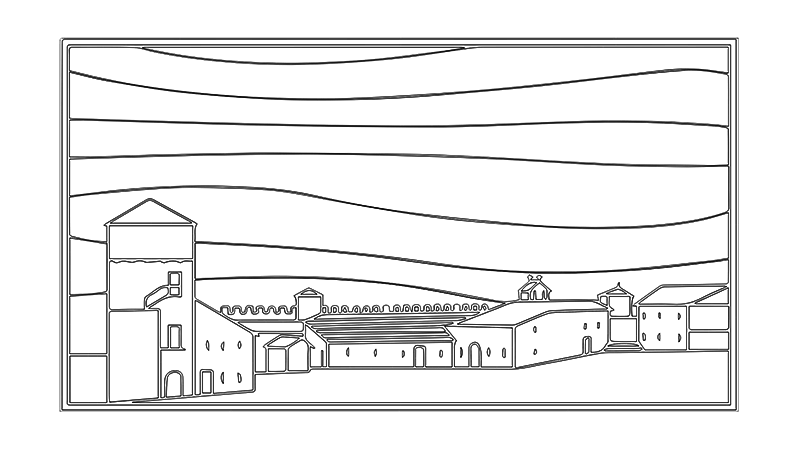 Manoscritto - Facciata del lato sinistro - ARTing