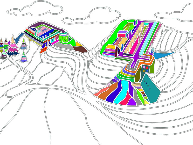 Il Forte di Monte Ricco - COLORing