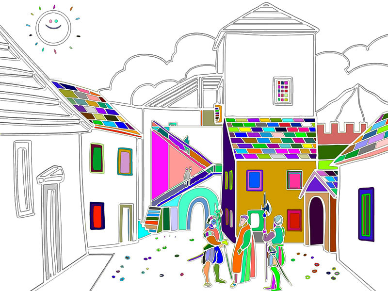 La Vita nel Castello - COLORing