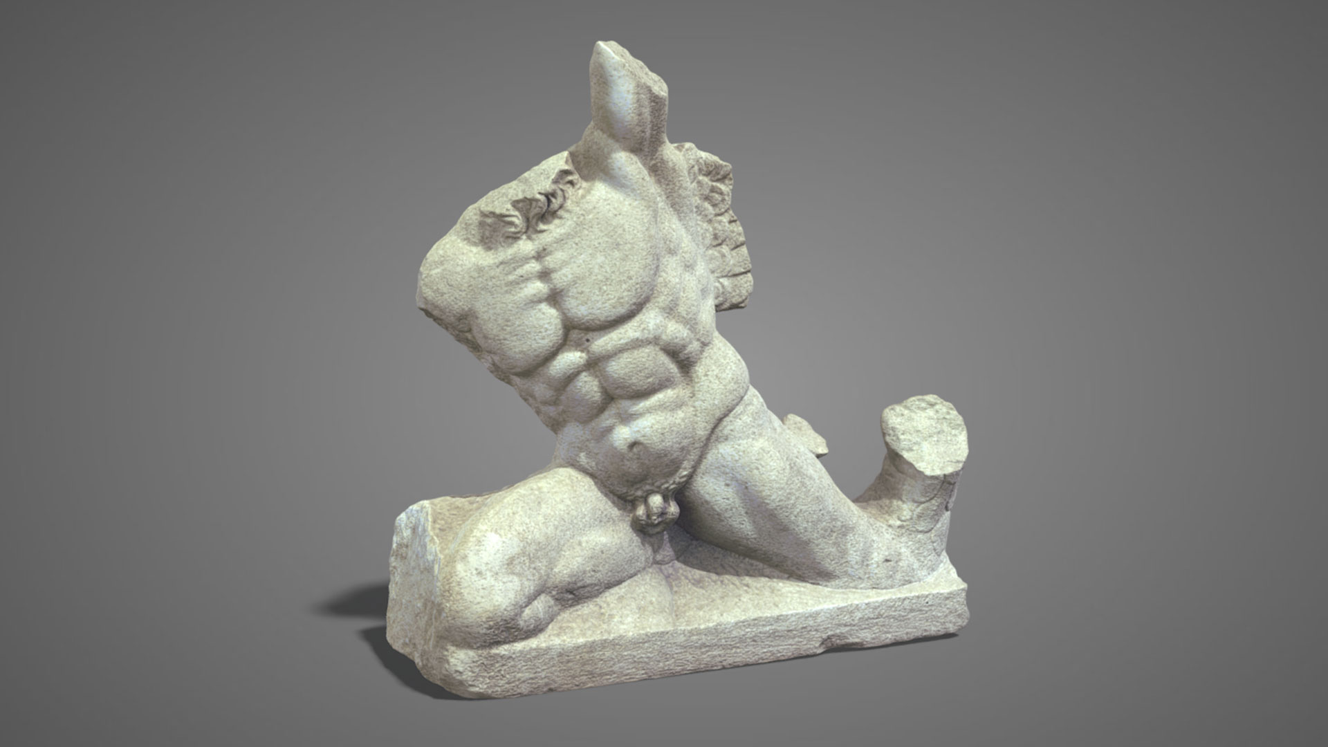 Busto Virile | Male torso n°2 - 3D Model