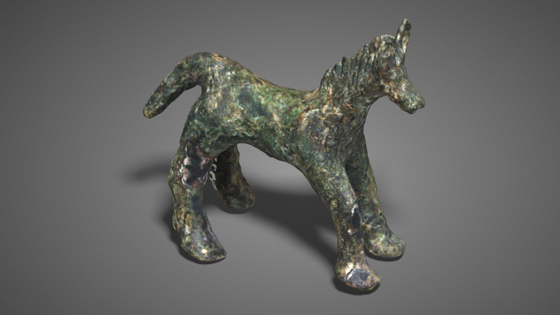 Cavallo in bronzo | Bronze Horse - 3D Model