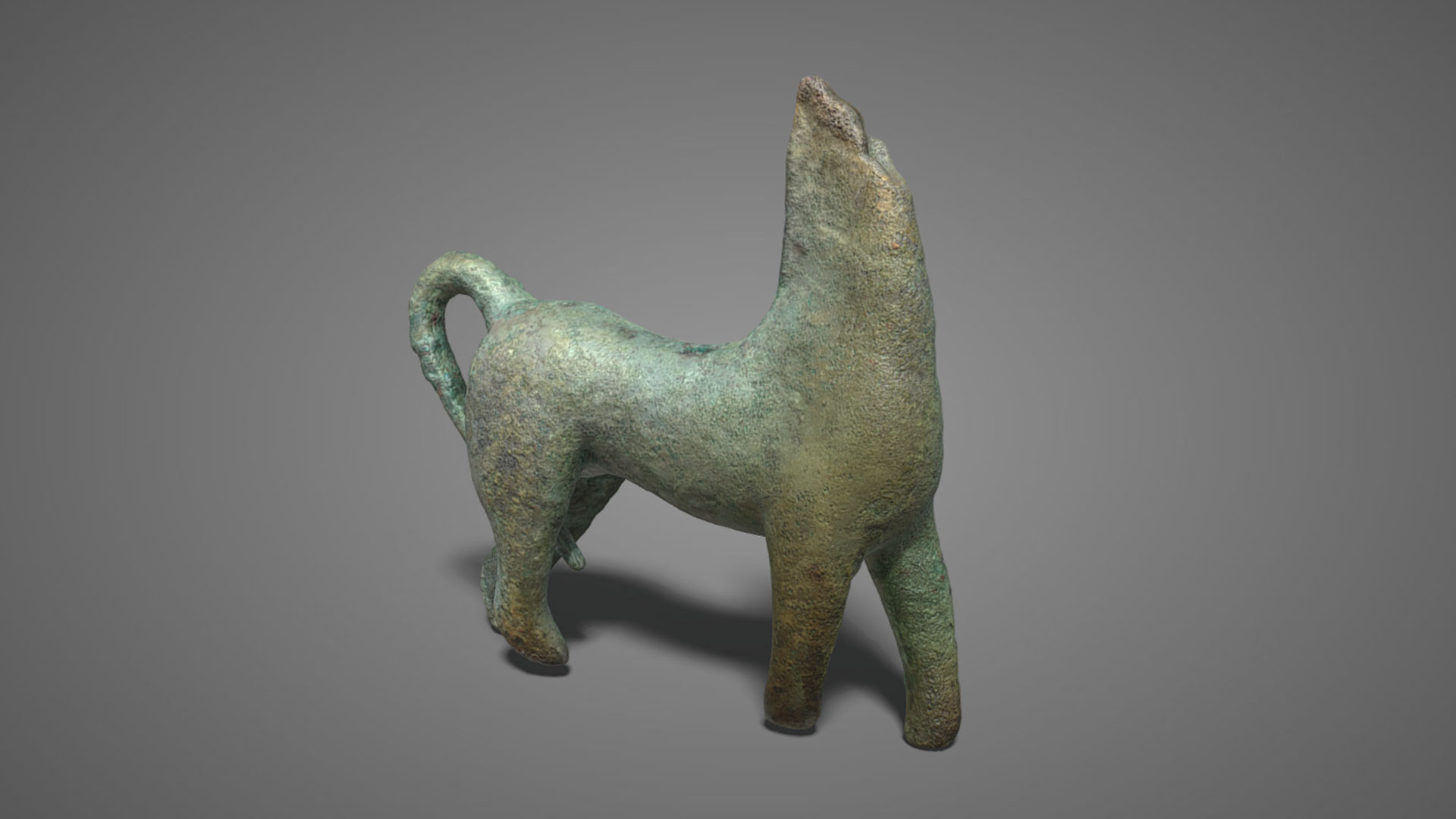 Cavallo in bronzo senza testa | Headless horse - 3D Model