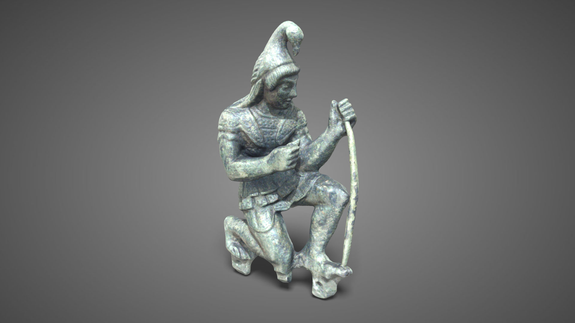 Paride arciere | Paris archer - 3D Model