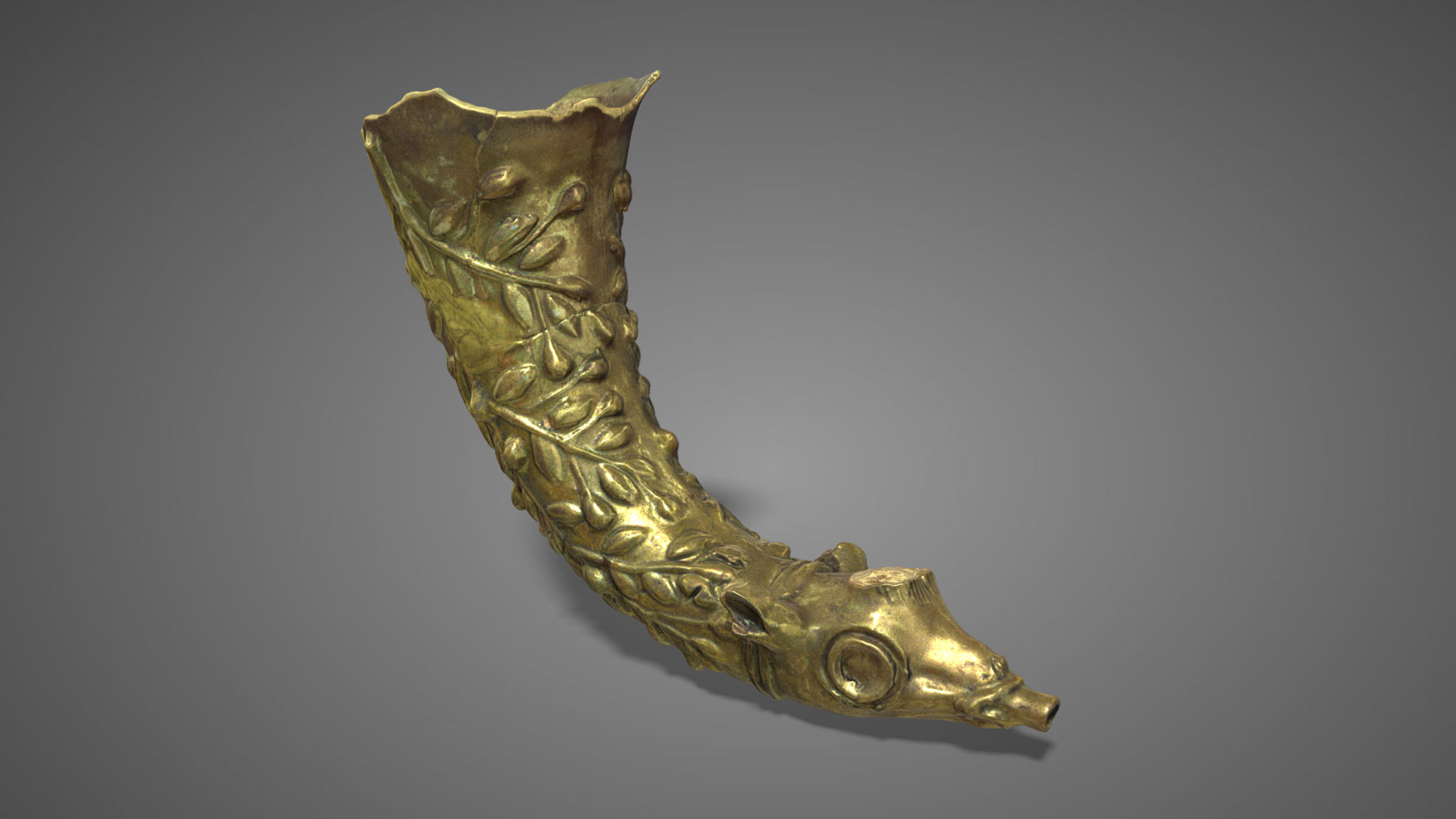 Rython in ceramica invetriata | Ceramic Rython - 3D Model