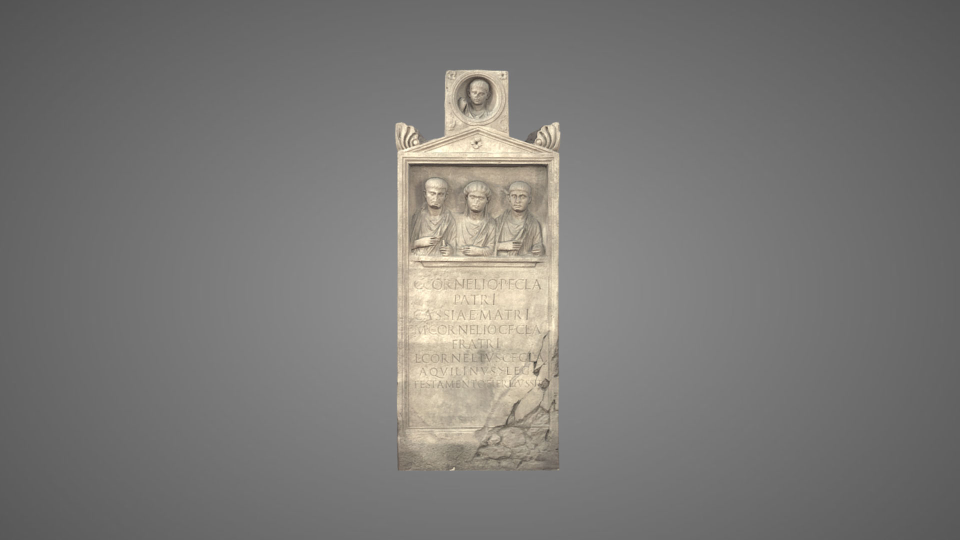 Stele Sepolcrale dei Corneli - 3D Model
