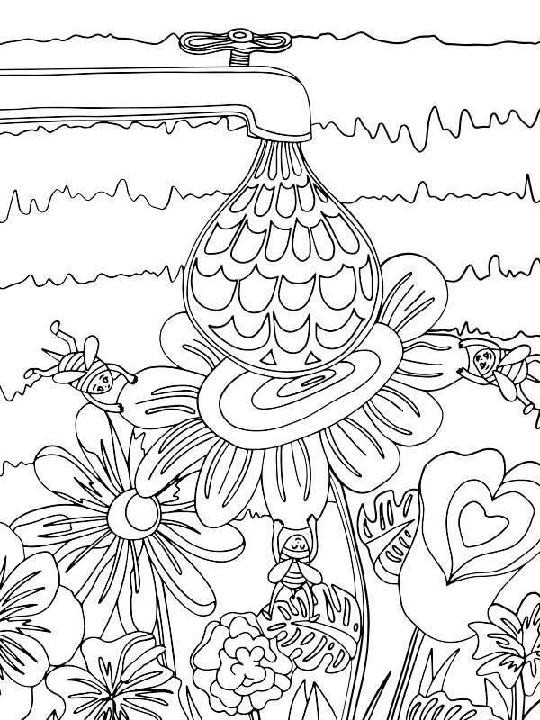 Colora: Blue Treasure (2023). | The Water We Want - ARTing