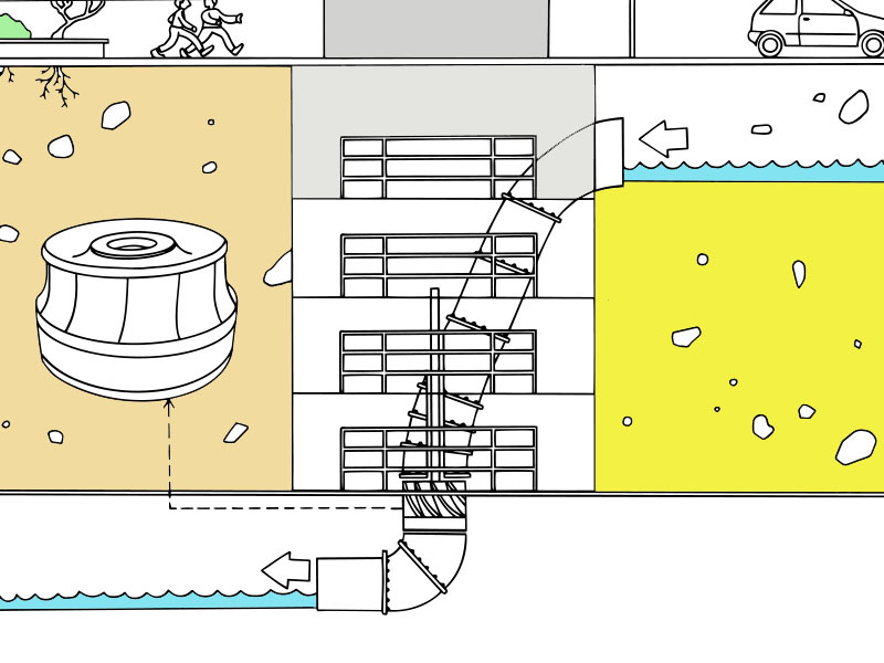 Centrale Idroelettrica del Cavaticcio. The Cavaticcio Hydroelectric Power Plant. - COLORing