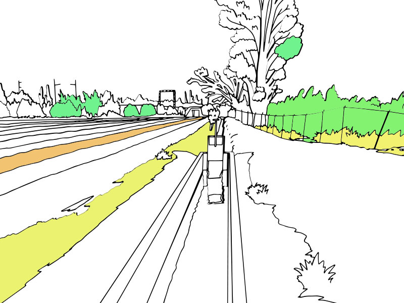 La chiavica Mellara e l'uso dell'acqua per l'irrigazione. The Mellara conduit and the use of water for irrigation. - COLORing