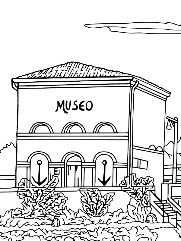 Colora: Il porto fluviale dell'Ortazzo - Battaglia Terme (1998). | The Water We Want - ARTing