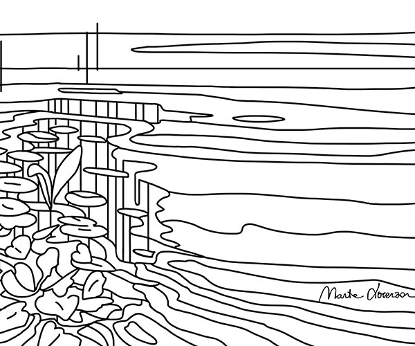 Marta Lorenzon | Water Pattern 3 - ARTing