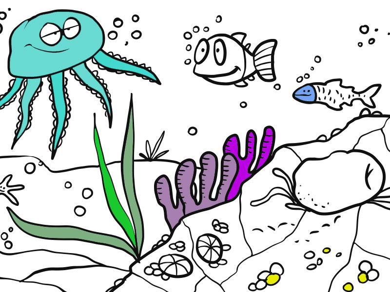 Le Tegnue - COLORing