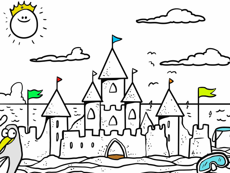 Il Castello di Sabbia - COLORing